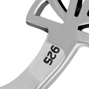 Plain Celtic Knot Ring Sterling Silver, rp547